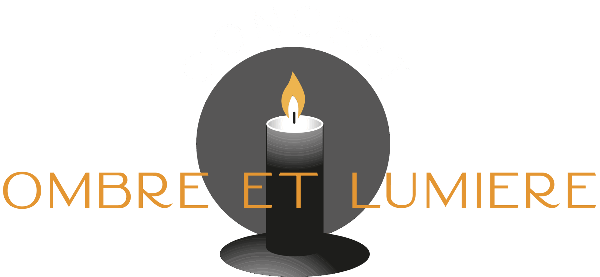 Logo concert ombre et lumière